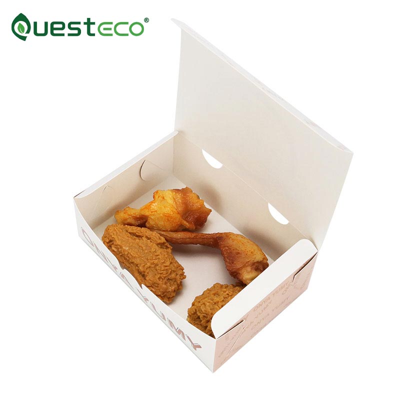 프라이드 치킨 종이 용기