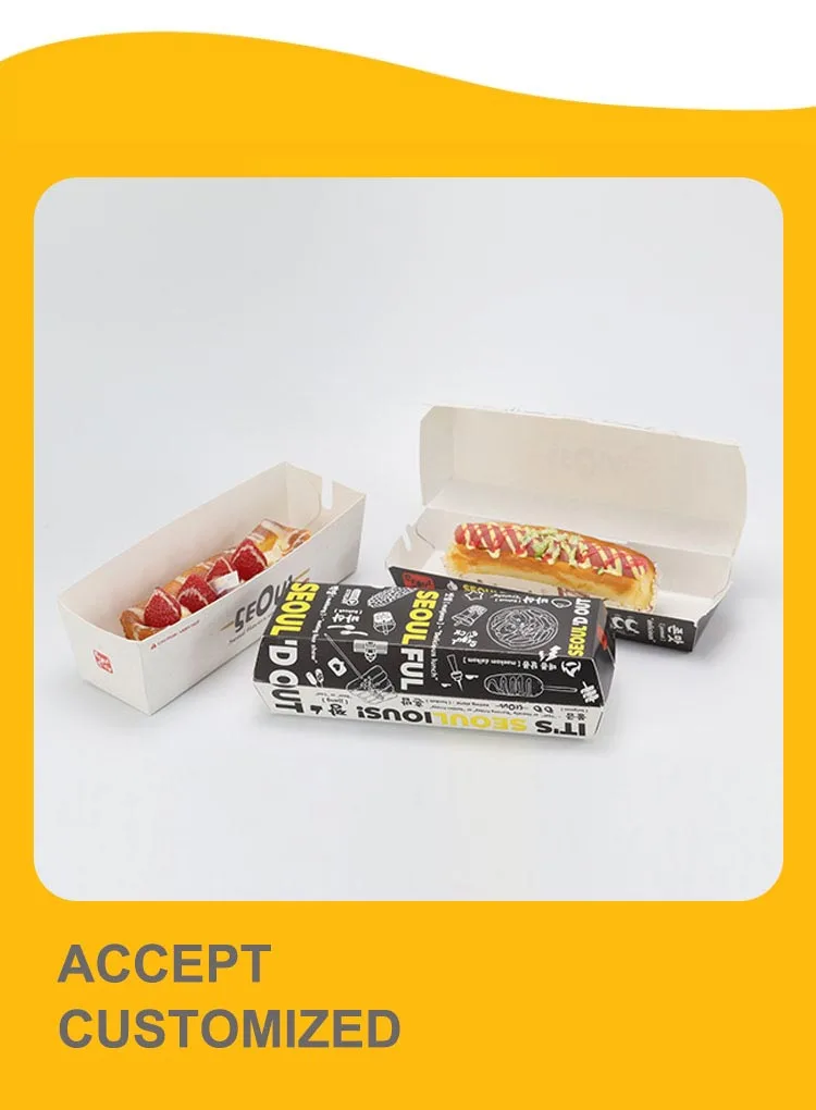 Stick Hot Dog Paper Box